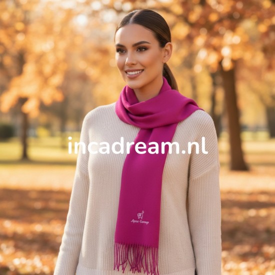 Alpaca wool scarve 75
