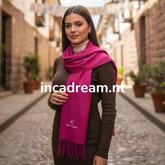 Alpaca wool scarve 76