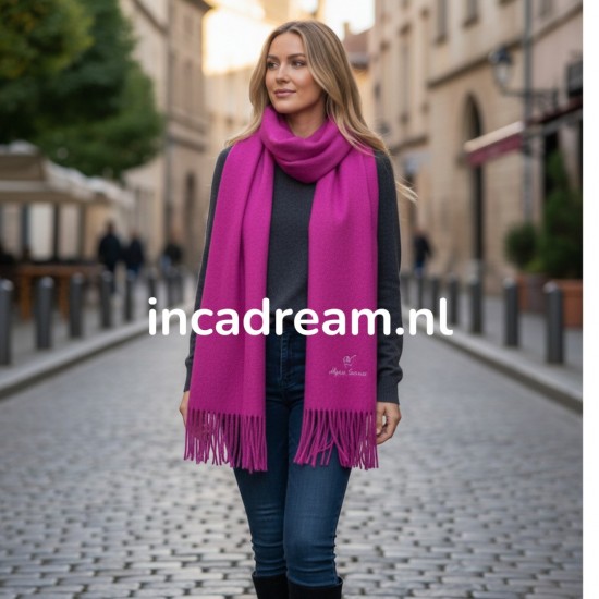 Alpaca wool scarve 80