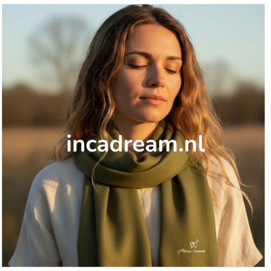 Alpaca wool scarve 89