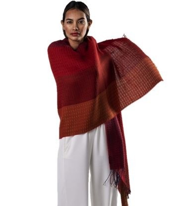 Baby alpaca scarf peru