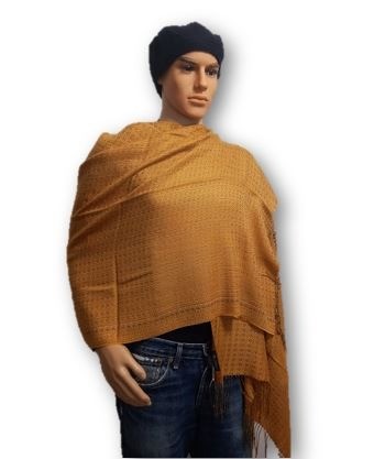 Baby alpaca shawl made peru