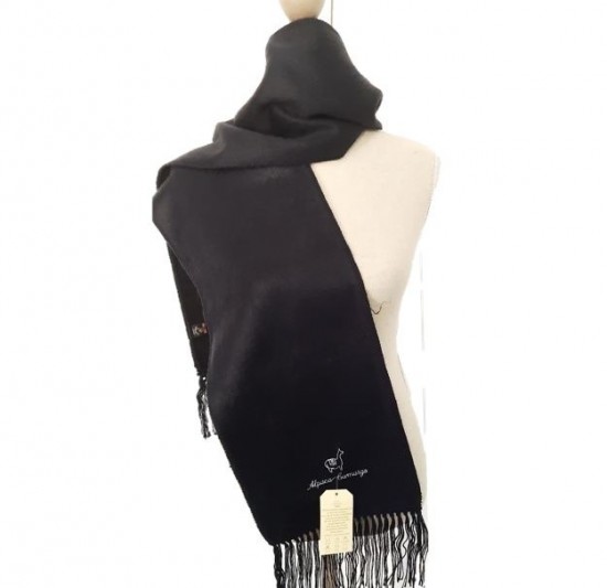 Black alpaca sjaal
