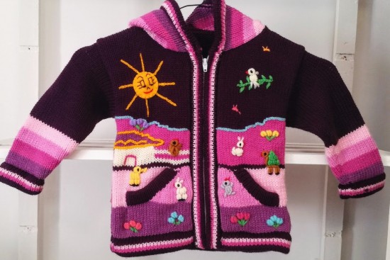 Bramen kindervesten maat 110