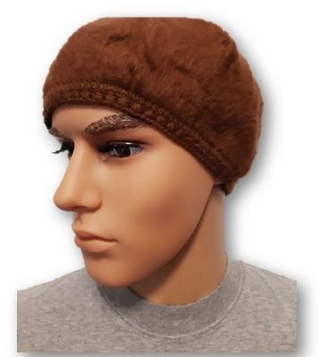 Camel alpaca men baret