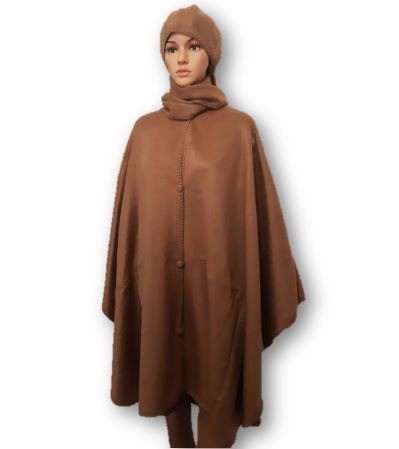 Camel alpacawol cape