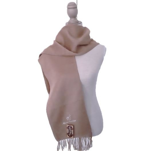 Champagne alpaca sjaal