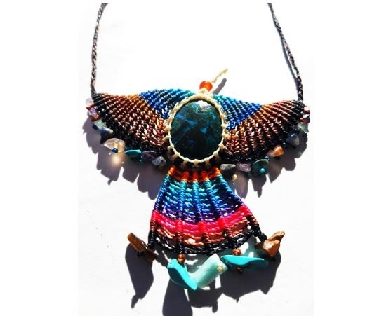 Chrysocolla necklace