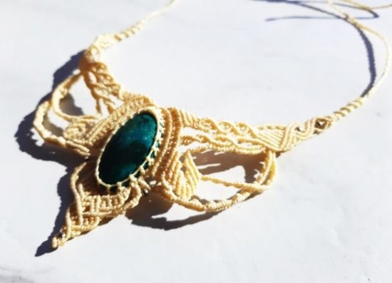 Chrysocollanecklace