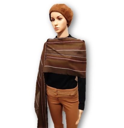 Dames alpaca shawl
