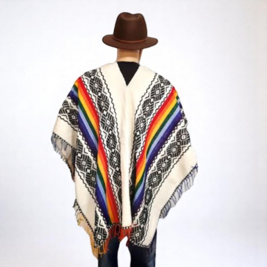 Heren poncho 22