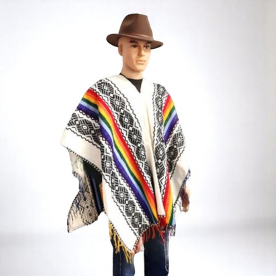 Heren poncho 24