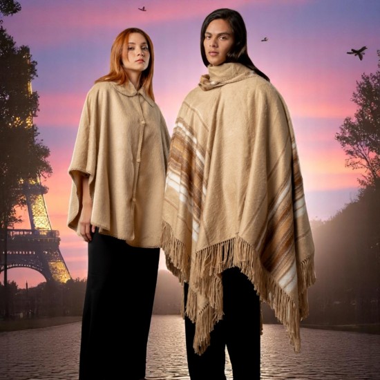 Heren poncho 5