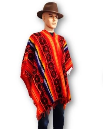 Heren poncho 5