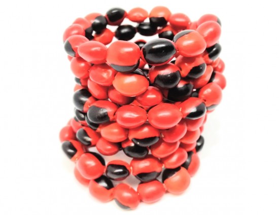 Hippie armbandje huayruro