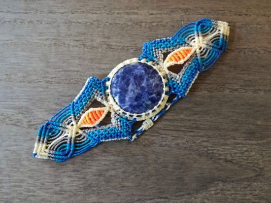 Sodaliet armband