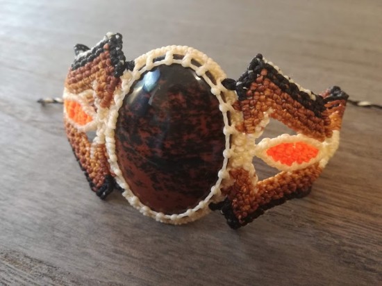 Tijgeroog armband