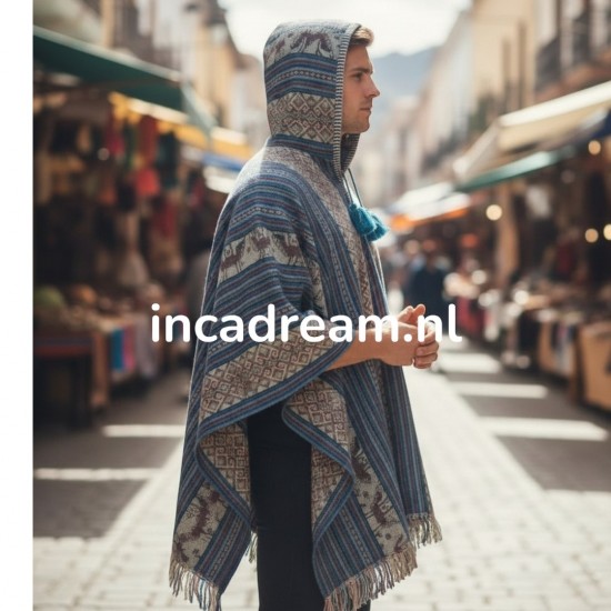 Men poncho 38 0