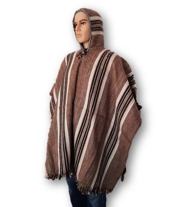 Mens peru poncho