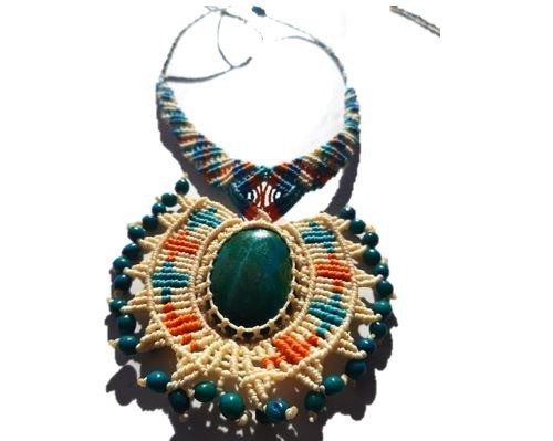 Necklace chrysocolla sale