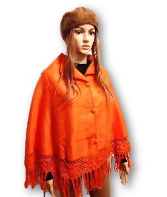 Orange dames cape sale