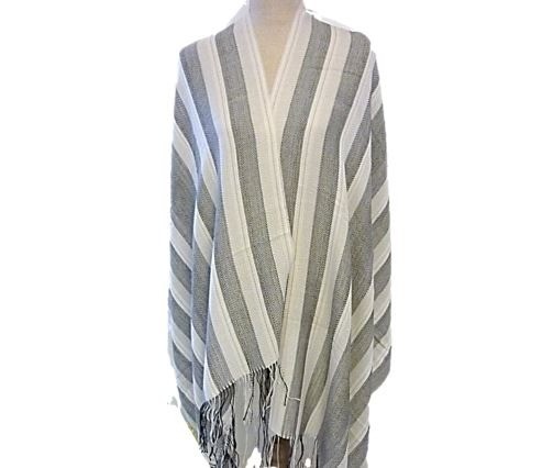 Palet grijs baby alpaca omslagdoeken