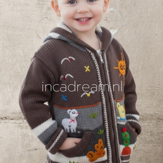 Peru children sweater 111
