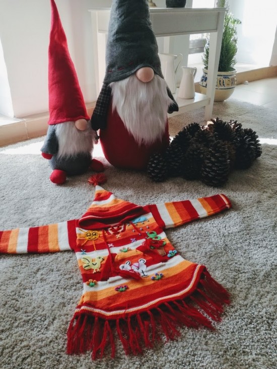 Oranje tuniek maat 86