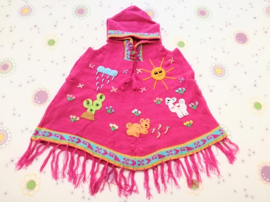 Peru meisje poncho 1 0