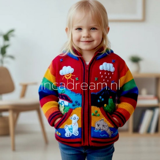 Peruvian sweater kids 100