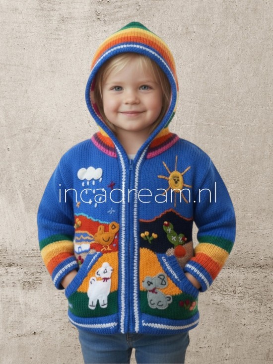 Peruvian sweater kids 108