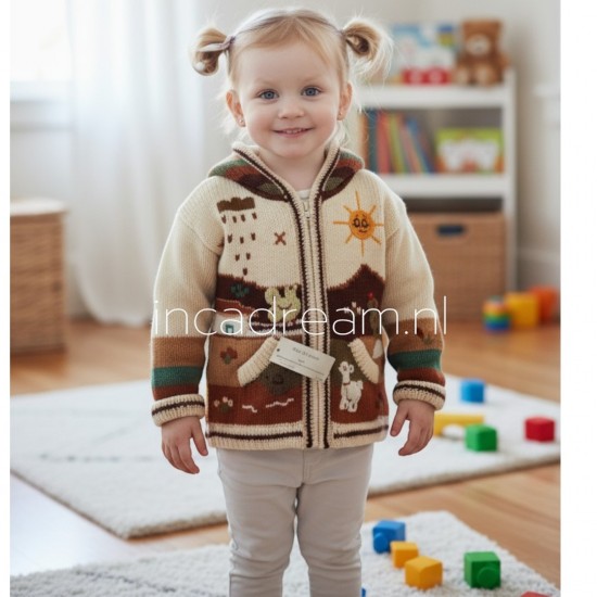 Peruvian sweater kids 40