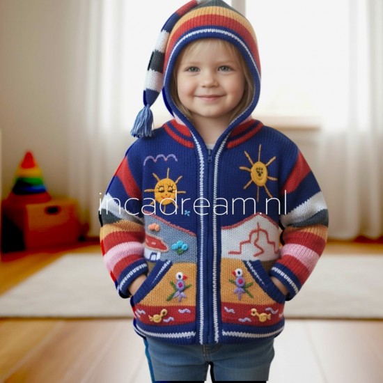 Peruvian sweater kids 96