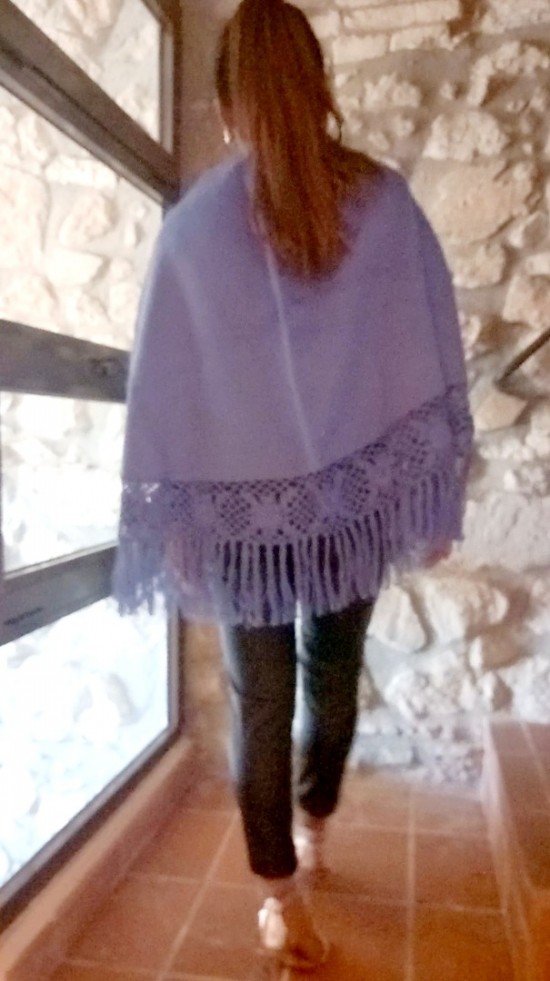 Poncho damen 57