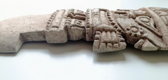 Tumi inca god uit peru