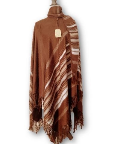 Vicuna alpaca poncho