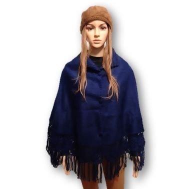 Womens poncho cape alpaca