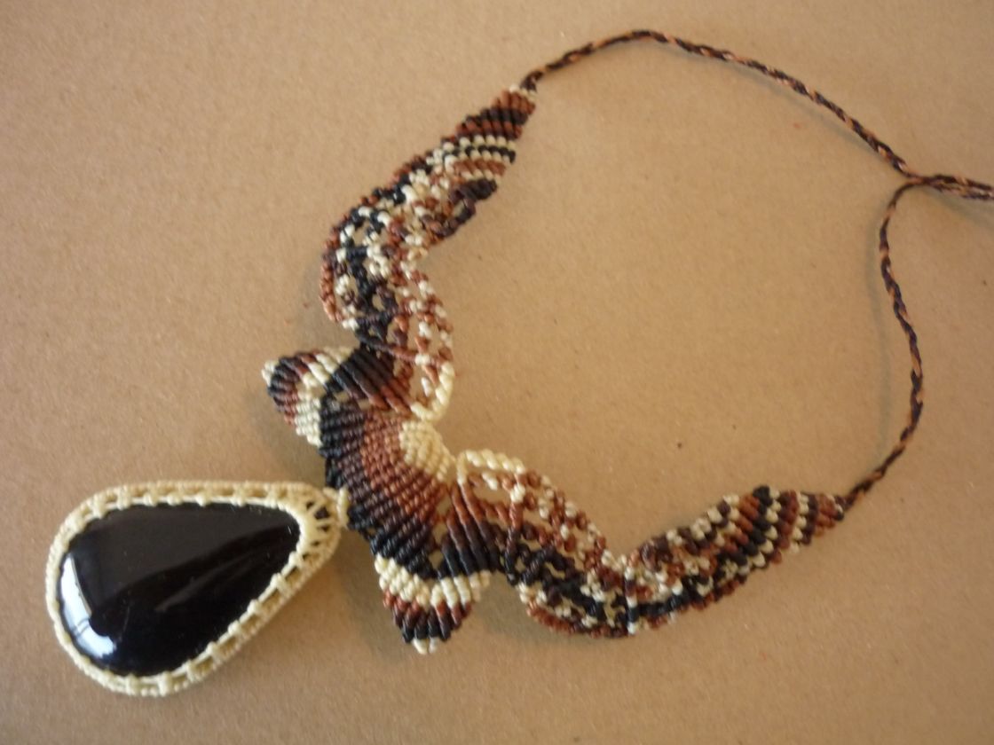 ketting Onyx steen