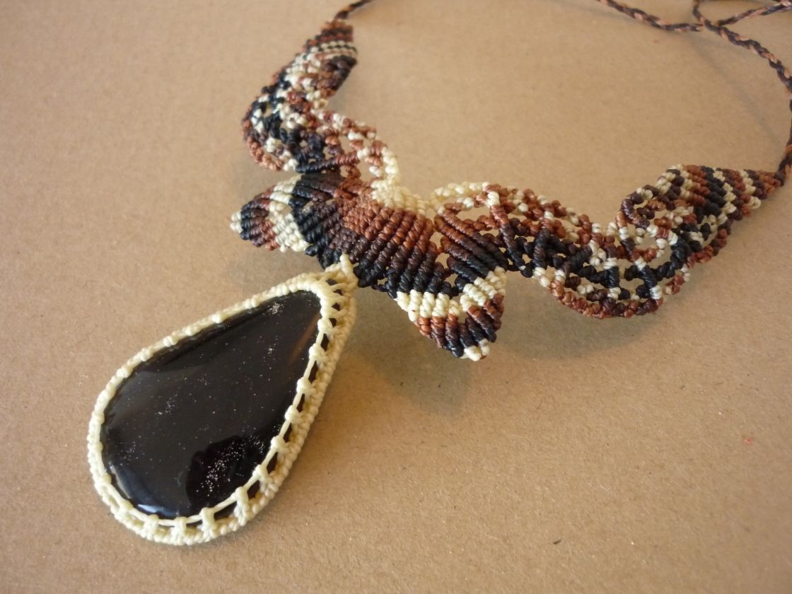 ketting Onyx steen