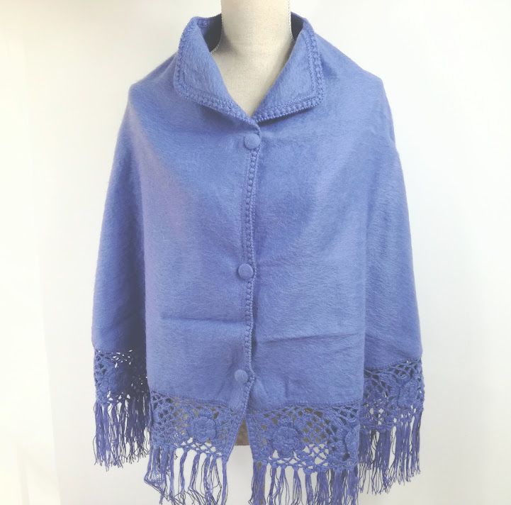 lila dames cape