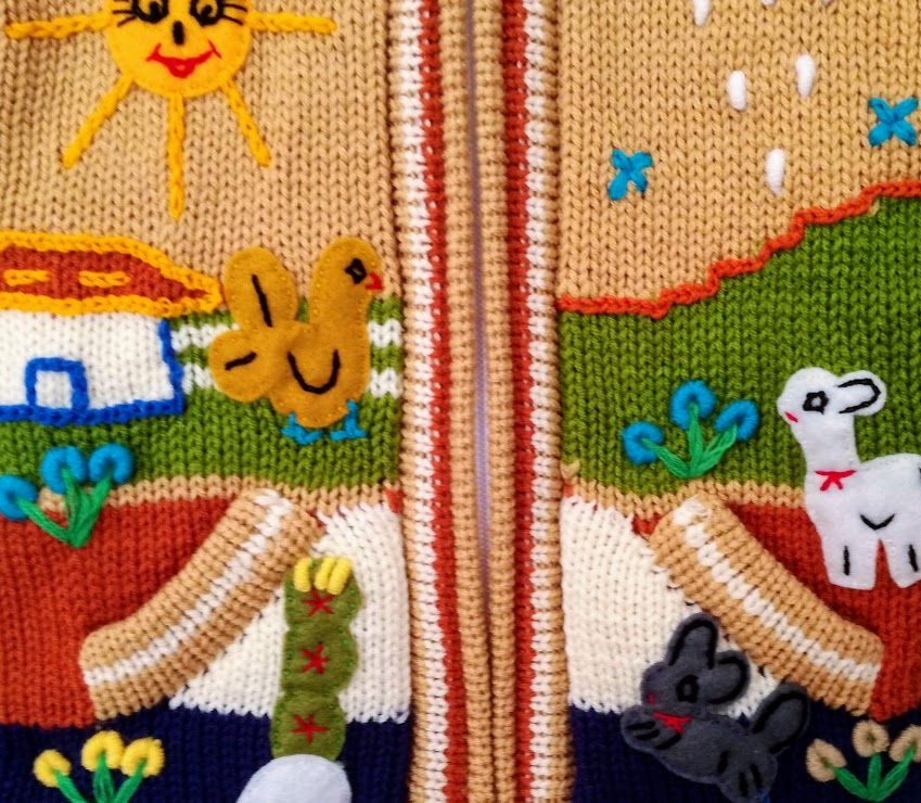 Camel kindersweater