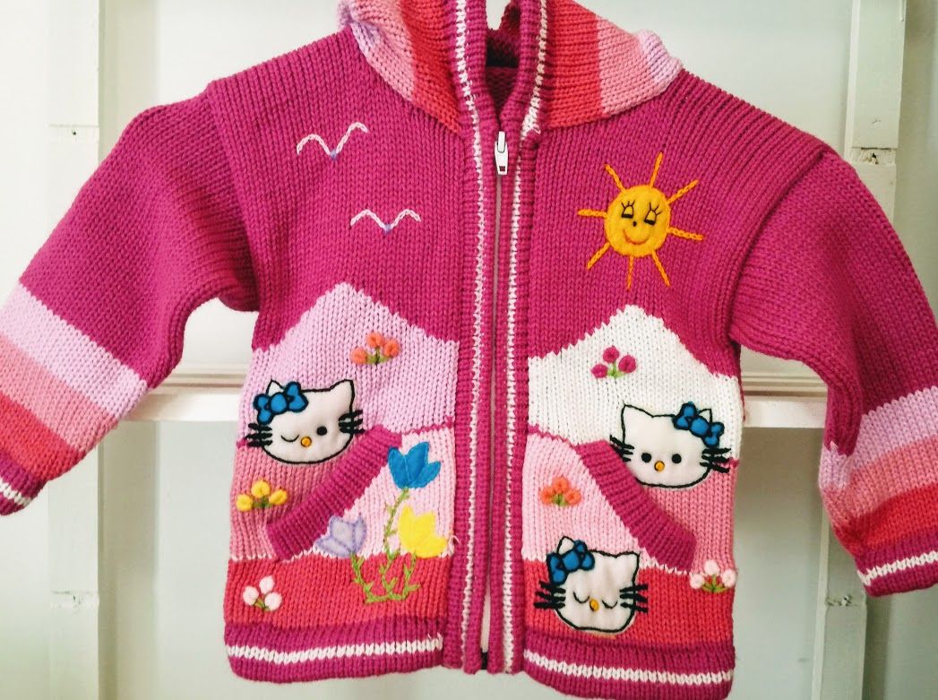 Roze meisjesvest
