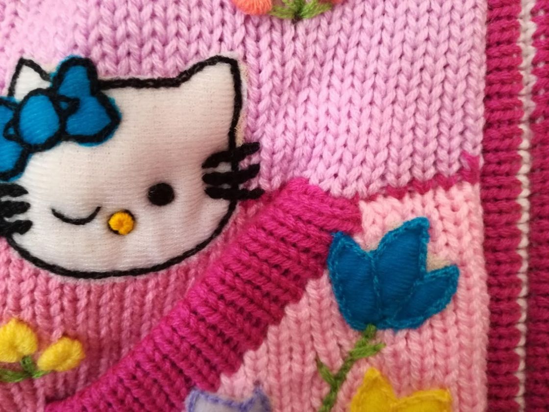 Roze meisjesvest