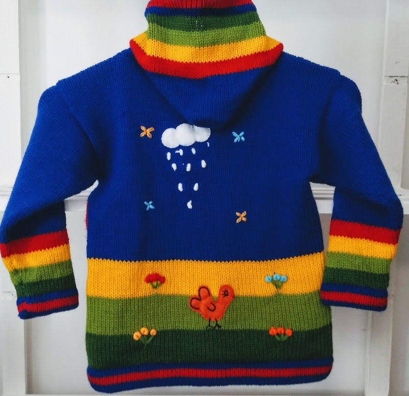 Koningsblauwe vest