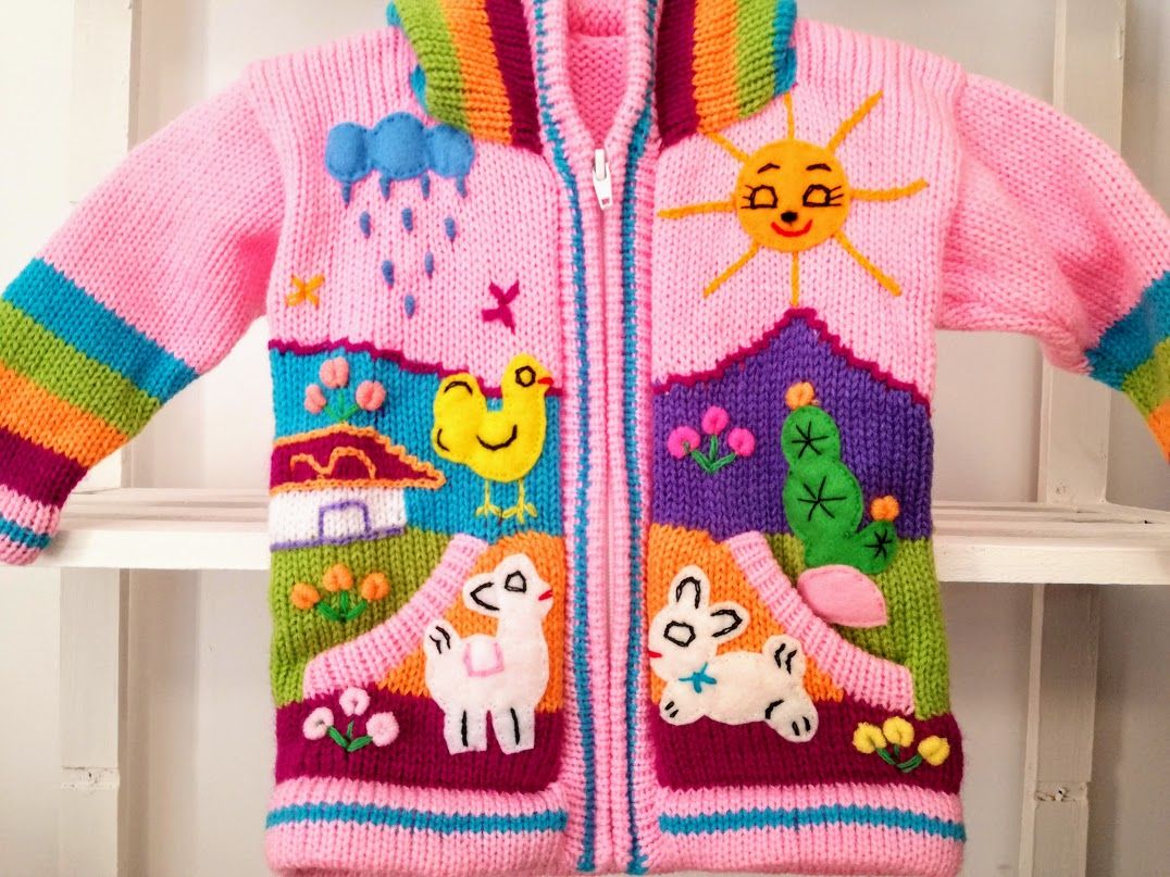 Roze sweater