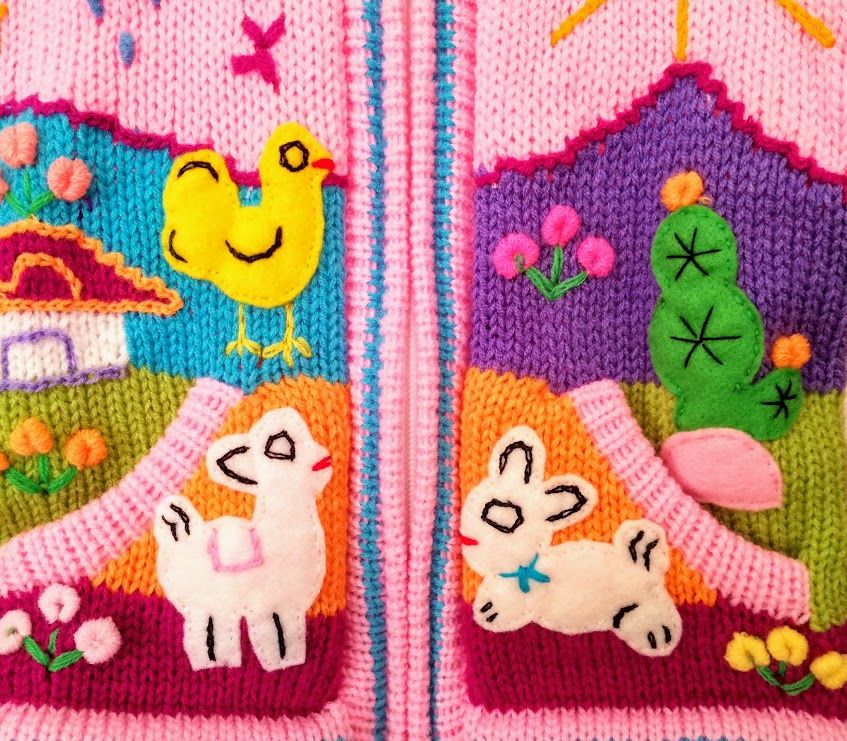 Roze sweater